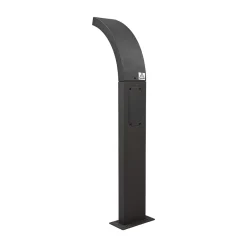 Lucande LED-pylväsvalaisin Juvia, 60 cm, liiketunnistin, IP54
