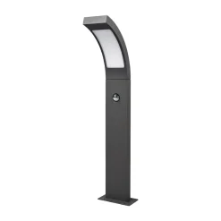 Lucande LED-pylväsvalaisin Juvia, 60 cm, liiketunnistin, IP54