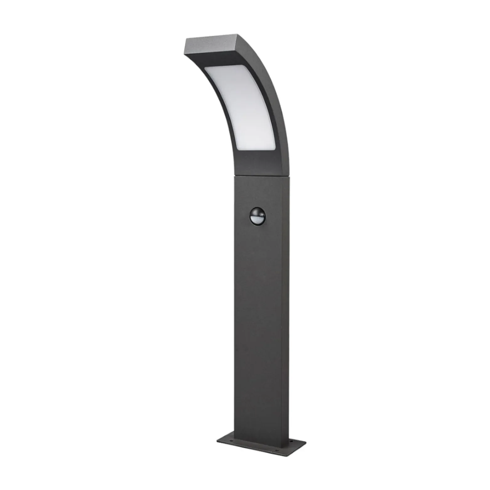 Lucande LED-pylväsvalaisin Juvia, 60 cm, liiketunnistin, IP54