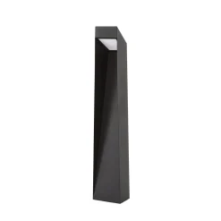 Lucande LED-pylväsvalaisin Louran, korkeus 90 cm, musta, ylös/alas
