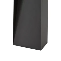 Lucande LED-pylväsvalaisin Louran, korkeus 90 cm, musta, ylös/alas