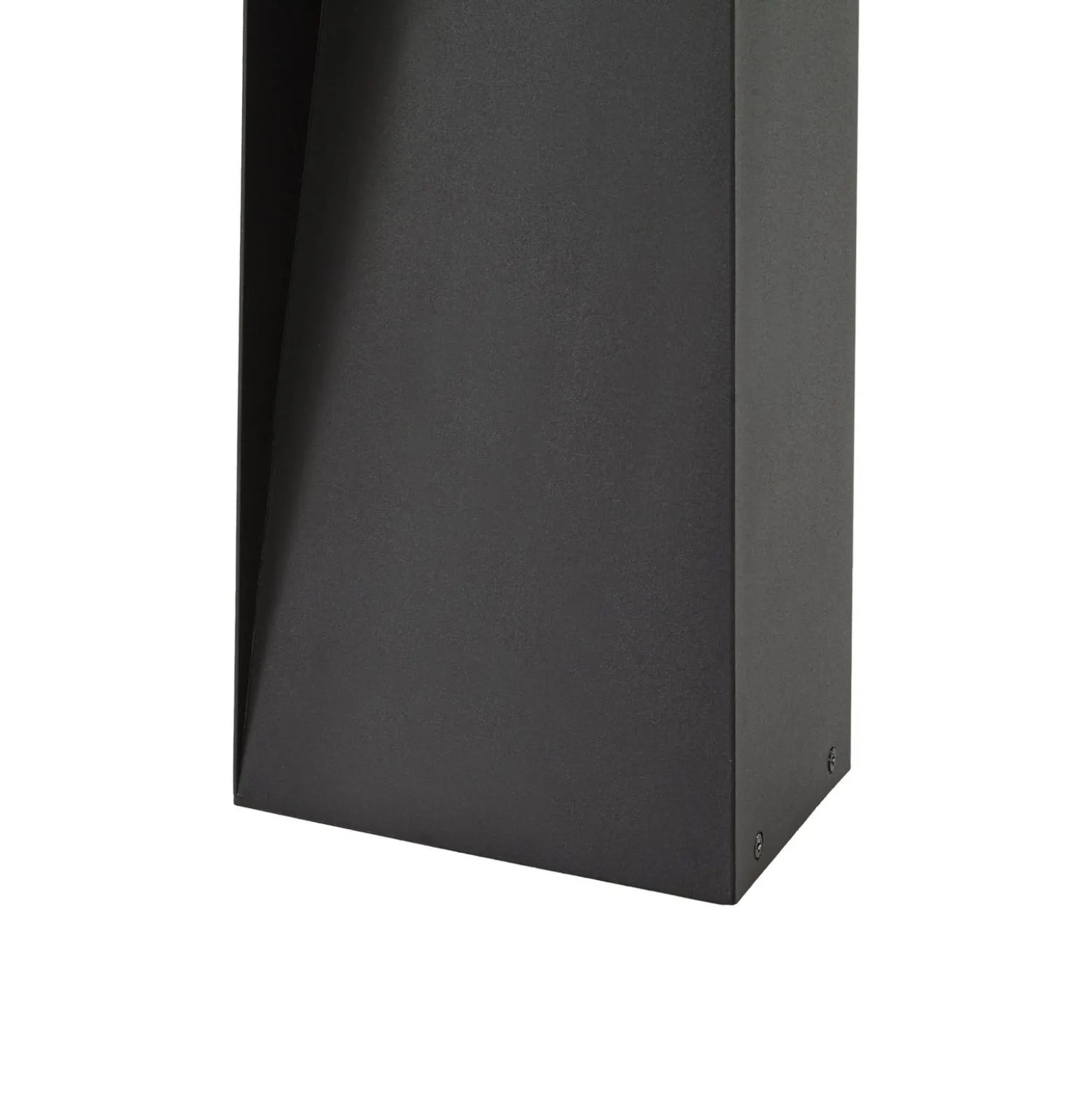 Lucande LED-pylväsvalaisin Louran, korkeus 90 cm, musta, ylös/alas
