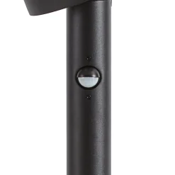 Lucande LED-pylväsvalaisin Nirella, 60 cm, musta, CCT, anturi