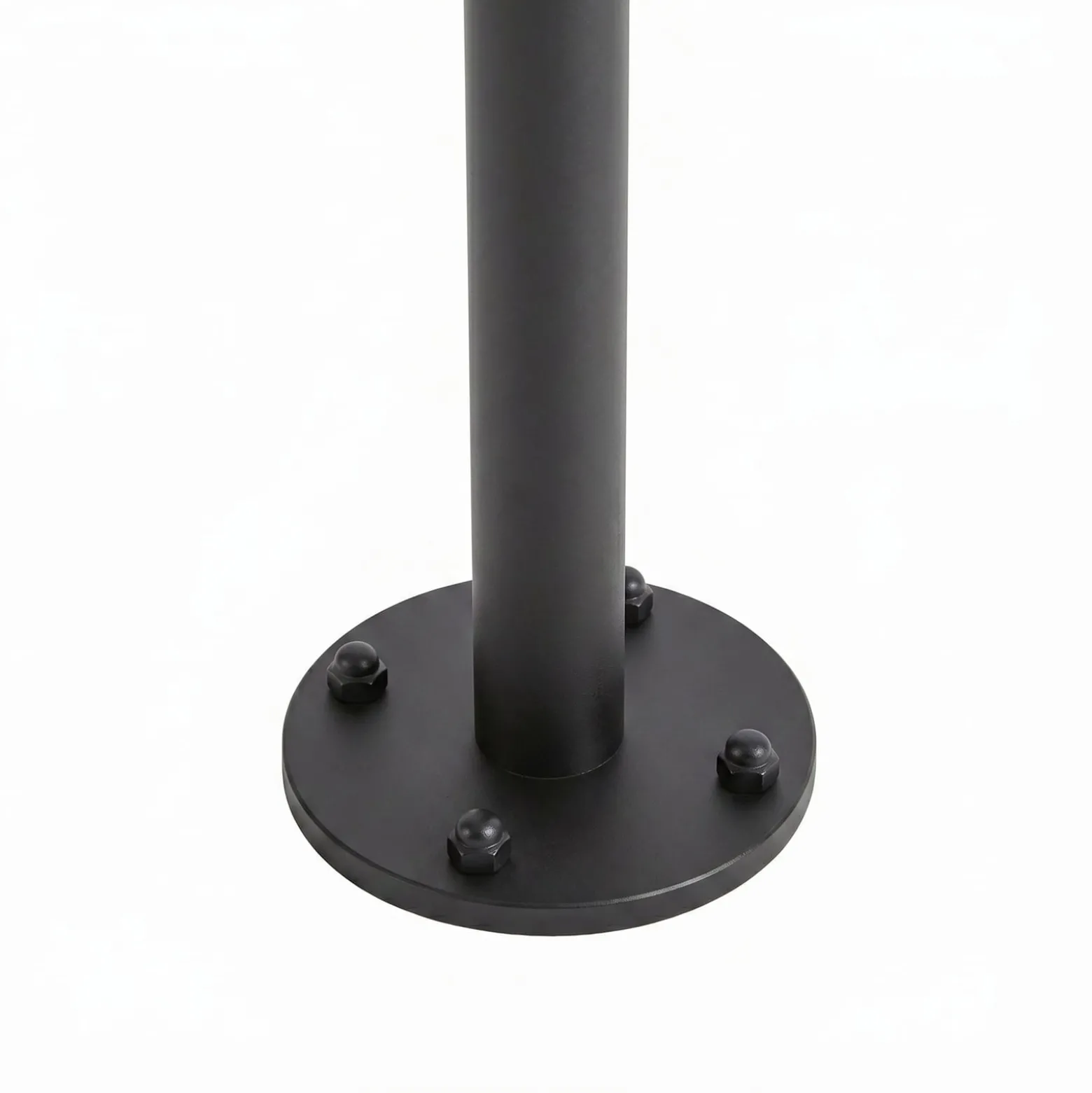 Lucande LED-pylväsvalaisin Nirella, 60 cm, musta, CCT, anturi