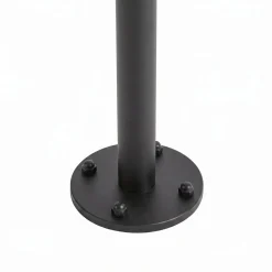 Lucande LED-pylväsvalaisin Nirella, 100 cm, musta, CCT, IP65