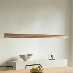 Lucande LED-riippuvalaisin Annetta, 117 cm, CCT, himmennettävä