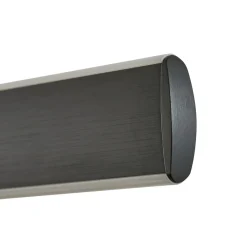 Lucande LED-riippuvalaisin Arvon, musta, 117 cm, himmennettävä, CCT