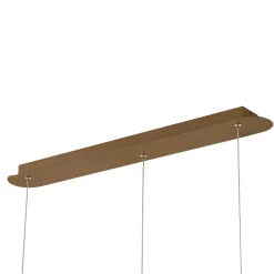 Lucande LED-riippuvalaisin Beutlin, vihreä, huopa, himmennettävä