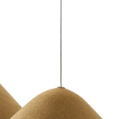 Lucande LED-riippuvalaisin Beutlin, vihreä, huopa, himmennettävä