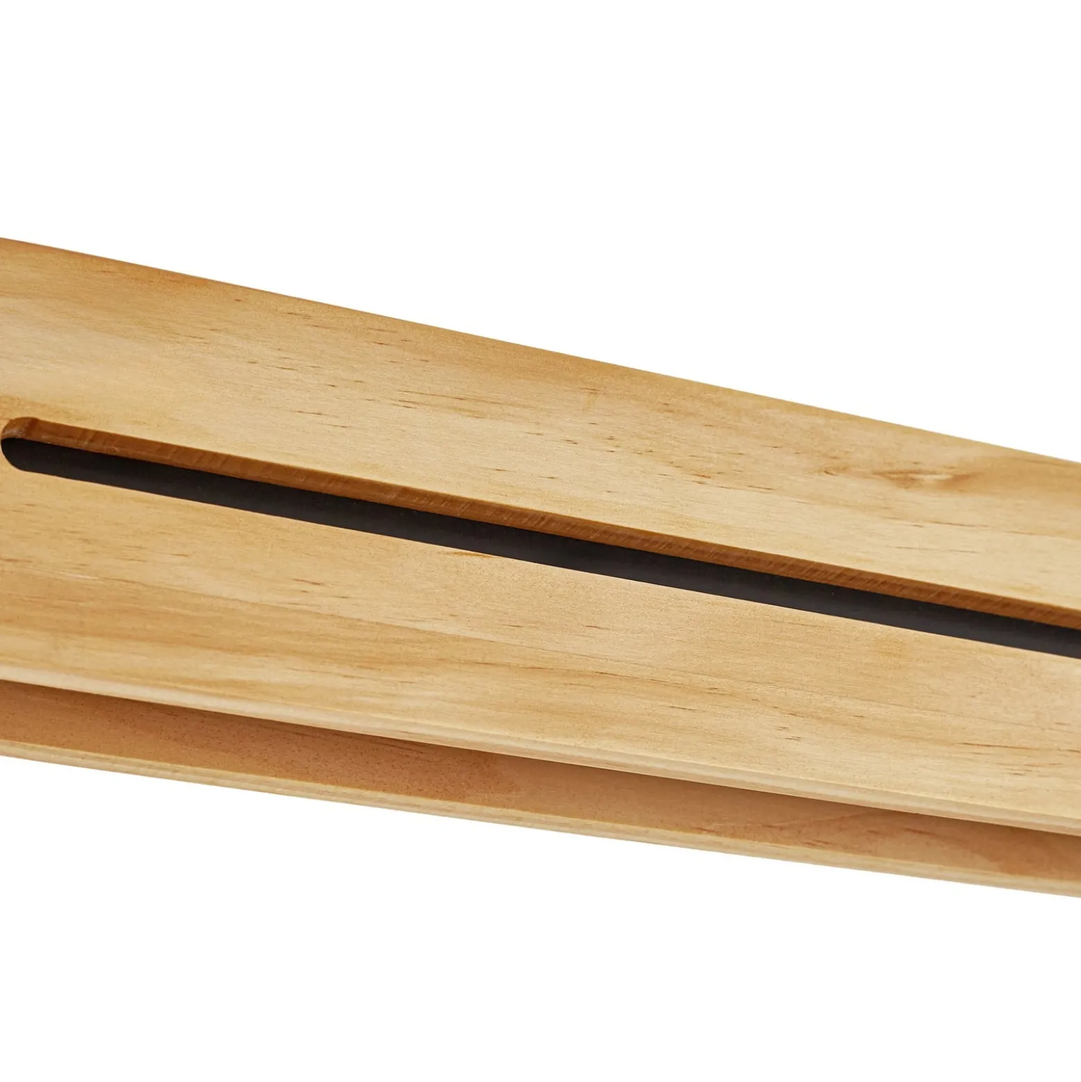 Lucande LED-riippuvalaisin Darnor, puu, CCT, pituus 100 cm