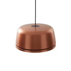 Lucande LED-riippuvalaisin Faelinor, kupari, alumiini, Ø 35 cm