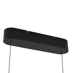 Lucande LED-riippuvalaisin Holven, puu, CCT, pituus 113 cm