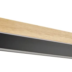 Lucande LED-riippuvalaisin Holven, puu, CCT, pituus 113 cm