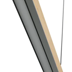 Lucande LED-riippuvalaisin Holven, puu, CCT, pituus 113 cm