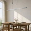 Lucande LED-riippuvalaisin Myron, kosketushimmennin, CCT, alumiini
