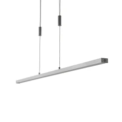 Lucande LED-riippuvalaisin Myron, kosketushimmennin, CCT, alumiini