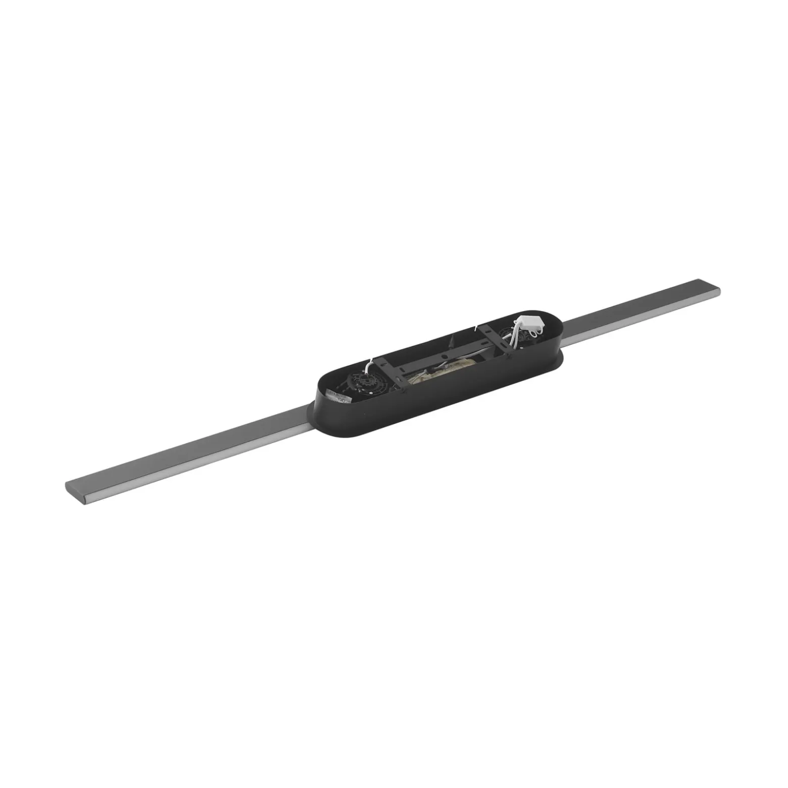 Lucande LED-riippuvalaisin Philine, pituus 121 cm mustaa rautaa