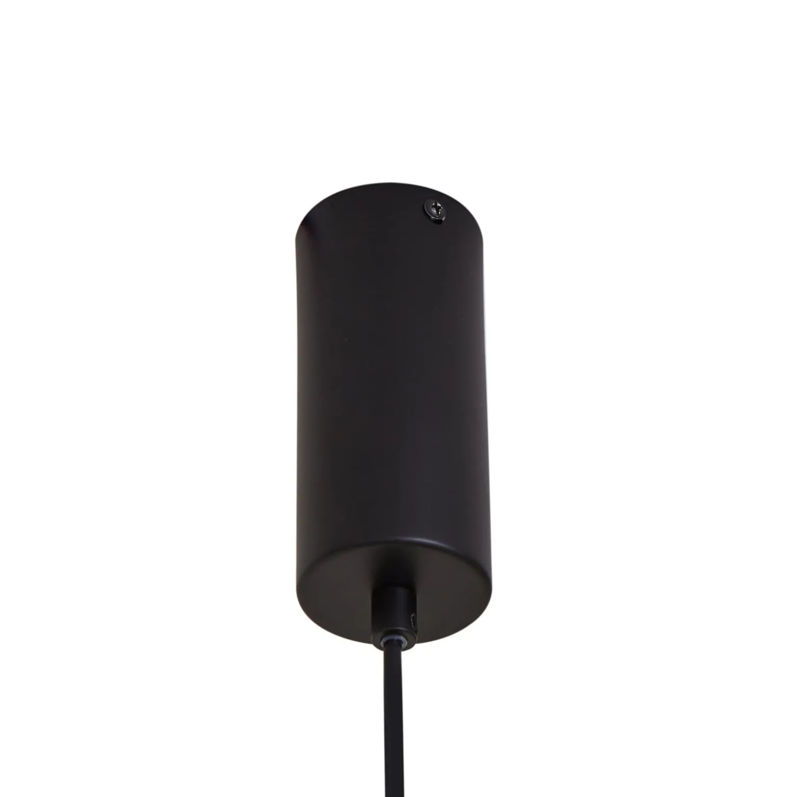 Lucande LED-riippuvalaisin Savete, savunharmaa, lasi, Ø 12 cm