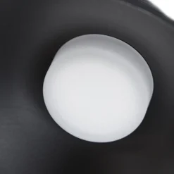 Lucande LED-riippuvalaisin Steve, musta, 113 cm, 6-lamppuinen, himmennettävä