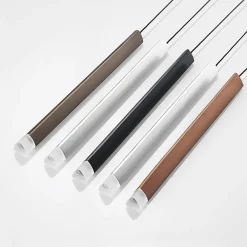Lucande LED-riippuvalaisin Stoika, 88 cm, 5-lamppuinen, metalli
