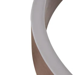 Lucande LED-riippuvalaisin Yonam, Ø 60 cm, 1-lamppuinen, ruskea, CCT