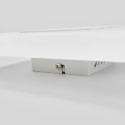 Lucande LED-seinävalaisin Berlind, 26 cm, valkoinen, lasi, metallia