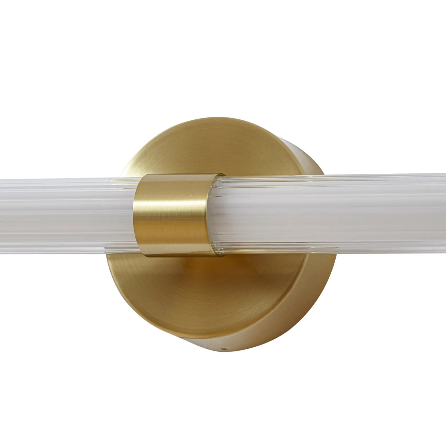 Lucande LED-seinävalaisin Melisa, kulta, 90 cm, CCT, IP44