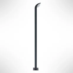 Lucande LED-tievalaisin Tinna, 100 cm, antrasiitti, IP65