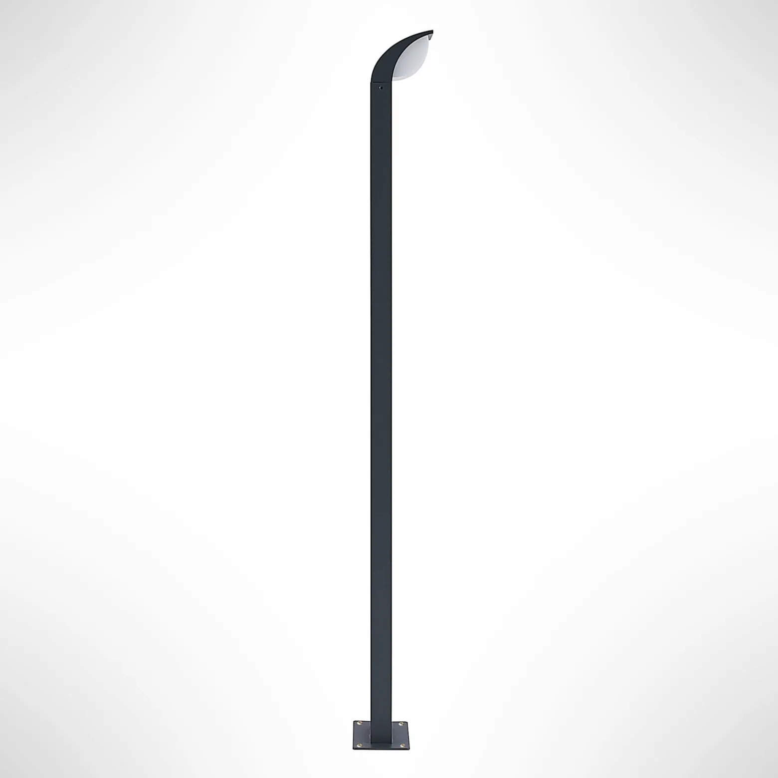 Lucande LED-tievalaisin Tinna, 100 cm, antrasiitti, IP65