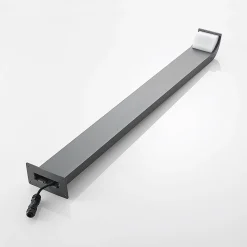 Lucande LED-tievalaisin Tinna, 100 cm, antrasiitti, IP65