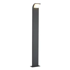Lucande LED-tievalaisin Tinna, 100 cm, antrasiitti, IP65