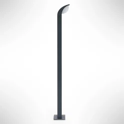 Lucande LED-tievalaisin Tinna, 80 cm, antrasiitti, IP65