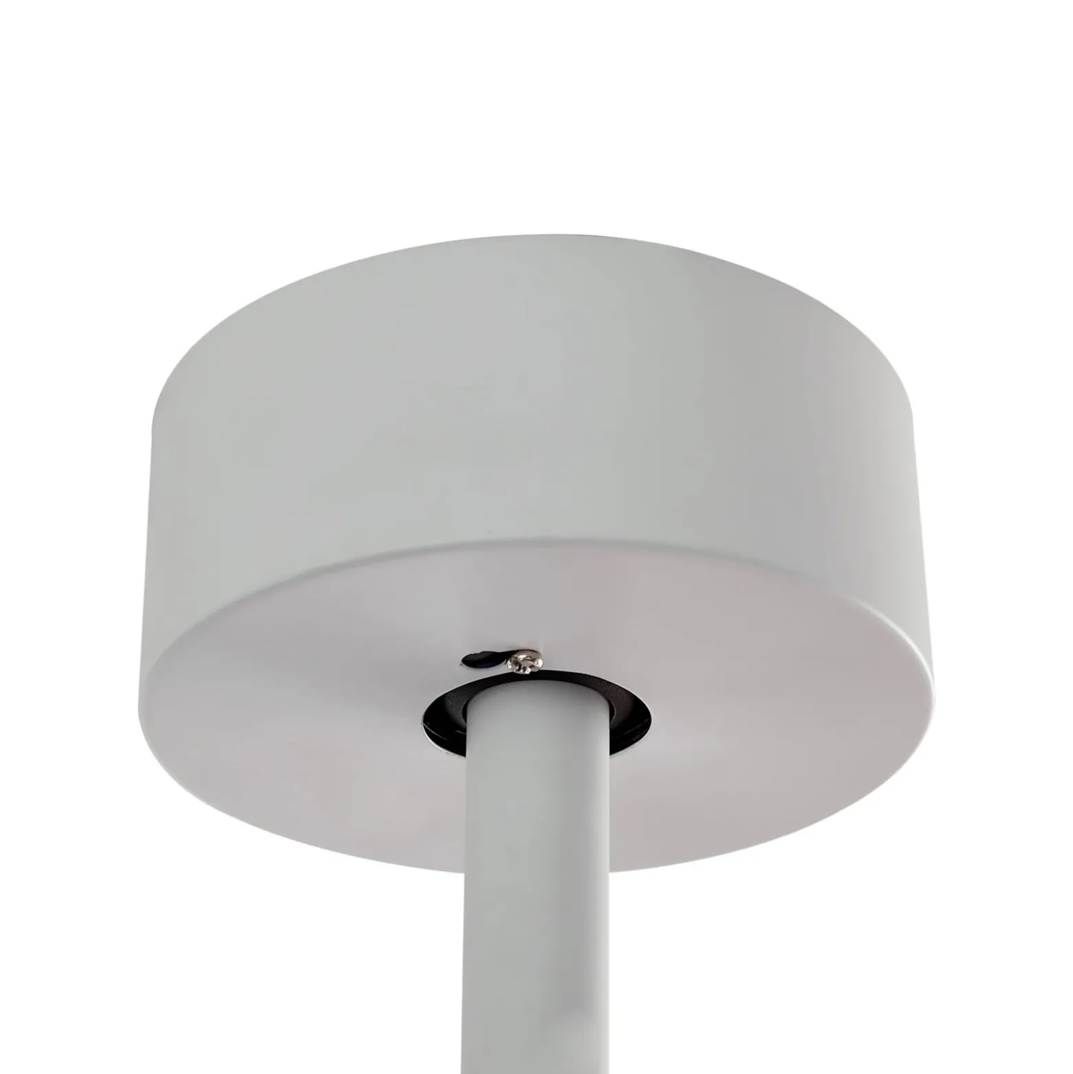 Lucande LED-tuuletin Lineta, valkoinen, köysi, Ø 103 cm, hiljainen
