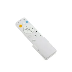 Lucande LED-tuuletin Lineta, valkoinen, köysi, Ø 103 cm, hiljainen