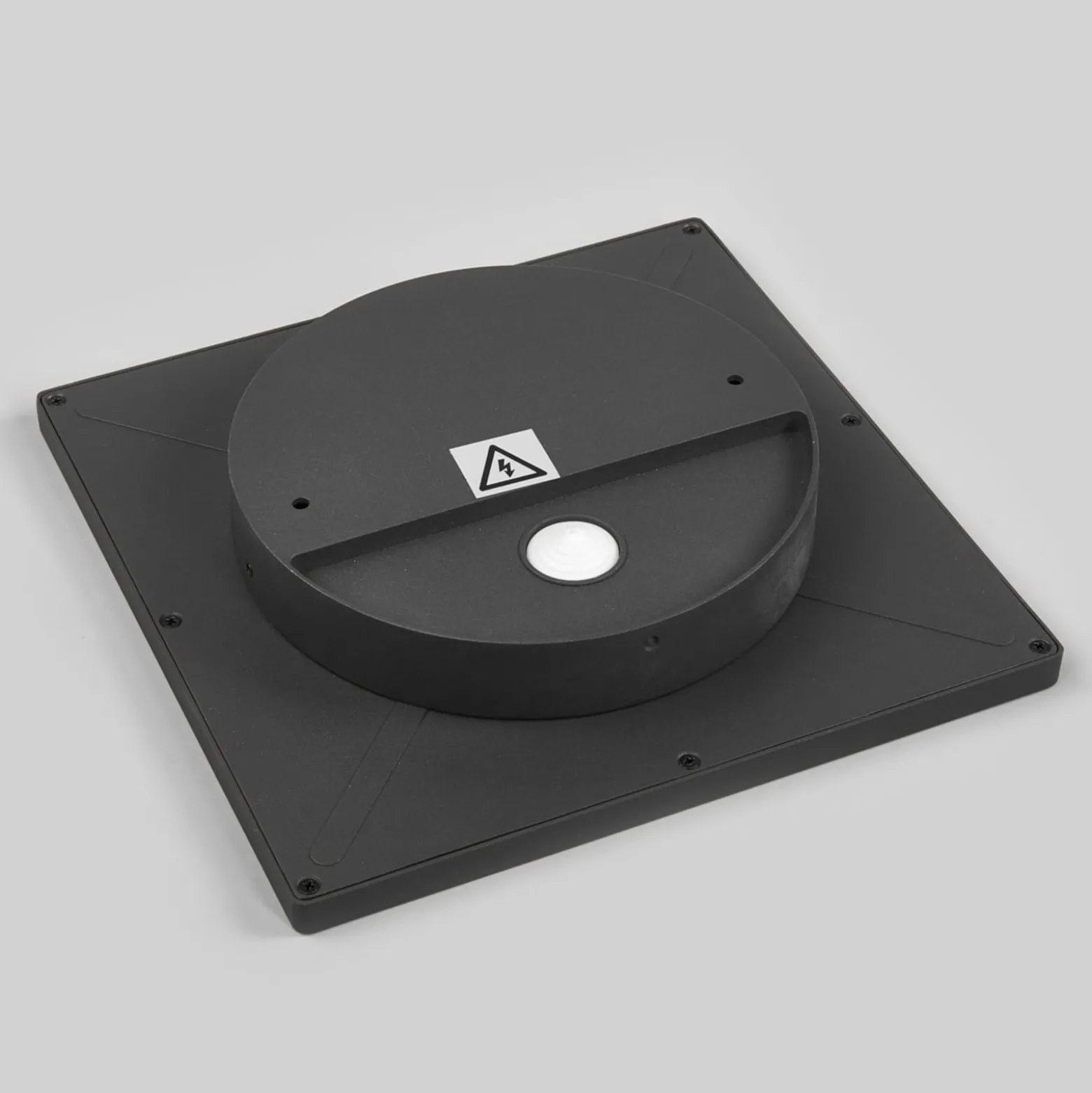 Lucande LED-ulkokattolamppu Mabella, 23 cm, anturi, IP65
