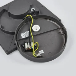 Lucande LED ulkokattovalaisin Mabella, 23 cm, antrasiittia