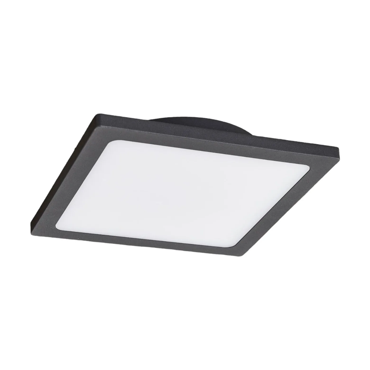Lucande LED ulkokattovalaisin Mabella, 23 cm, antrasiittia