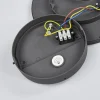 Lucande LED ulkokattovalaisin Malena, liiketunnistin, IP65