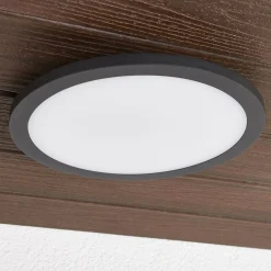 Lucande LED ulkokattovalaisin Malena, liiketunnistin, IP65