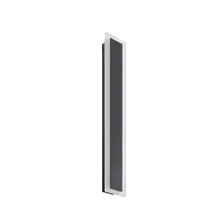 Lucande LED-ulkoseinälamppu Ilora, musta, 60 cm, CCT, IP65