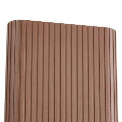 Lucande LED-ulkoseinälamppu Raija, tummanruskea, korkeus 40 cm, CCT