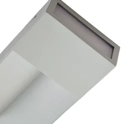 Lucande LED-ulkoseinävalaisin Kaholo, vaaleanharmaa, CCT, IP44