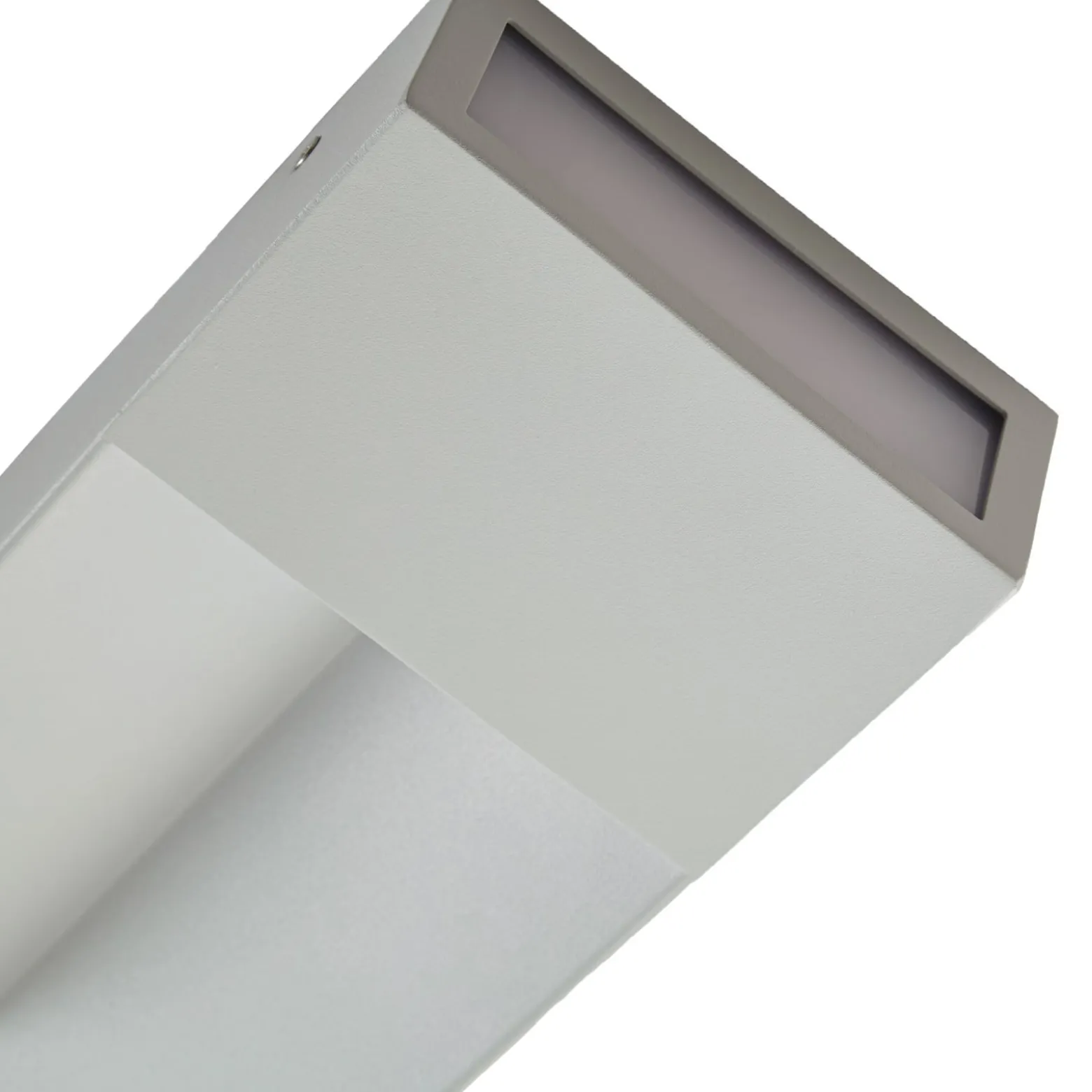 Lucande LED-ulkoseinävalaisin Kaholo, vaaleanharmaa, CCT, IP44