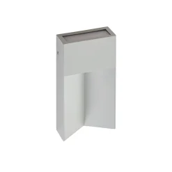 Lucande LED-ulkoseinävalaisin Kaholo, vaaleanharmaa, CCT, IP44