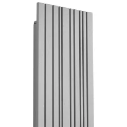 Lucande LED-ulkoseinävalaisin Melira, pituus 60 cm, vaaleanharmaa
