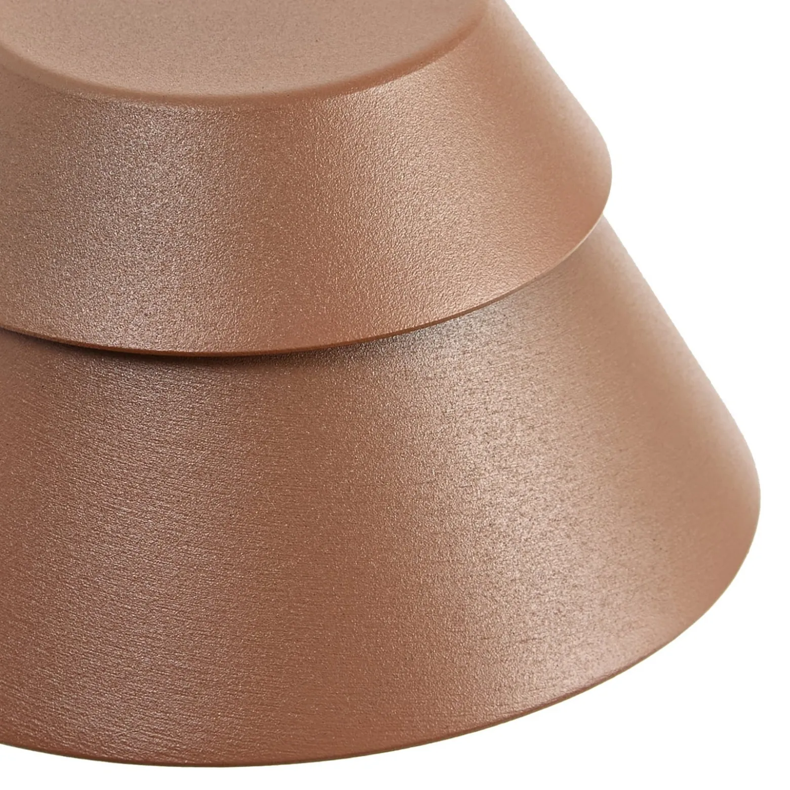 Lucande LED-ulkoseinävalaisin Moena, ruskea, metalli, IP44