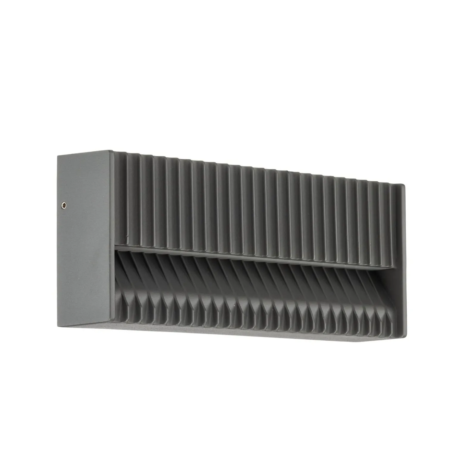 Lucande LED-ulkoseinävalaisin Tavion, 25 cm, antrasiitti, IP65