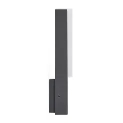 Lucande LED-ulkoseinävalaisin Virgalia, 31cm, antrasiitti, IP65
