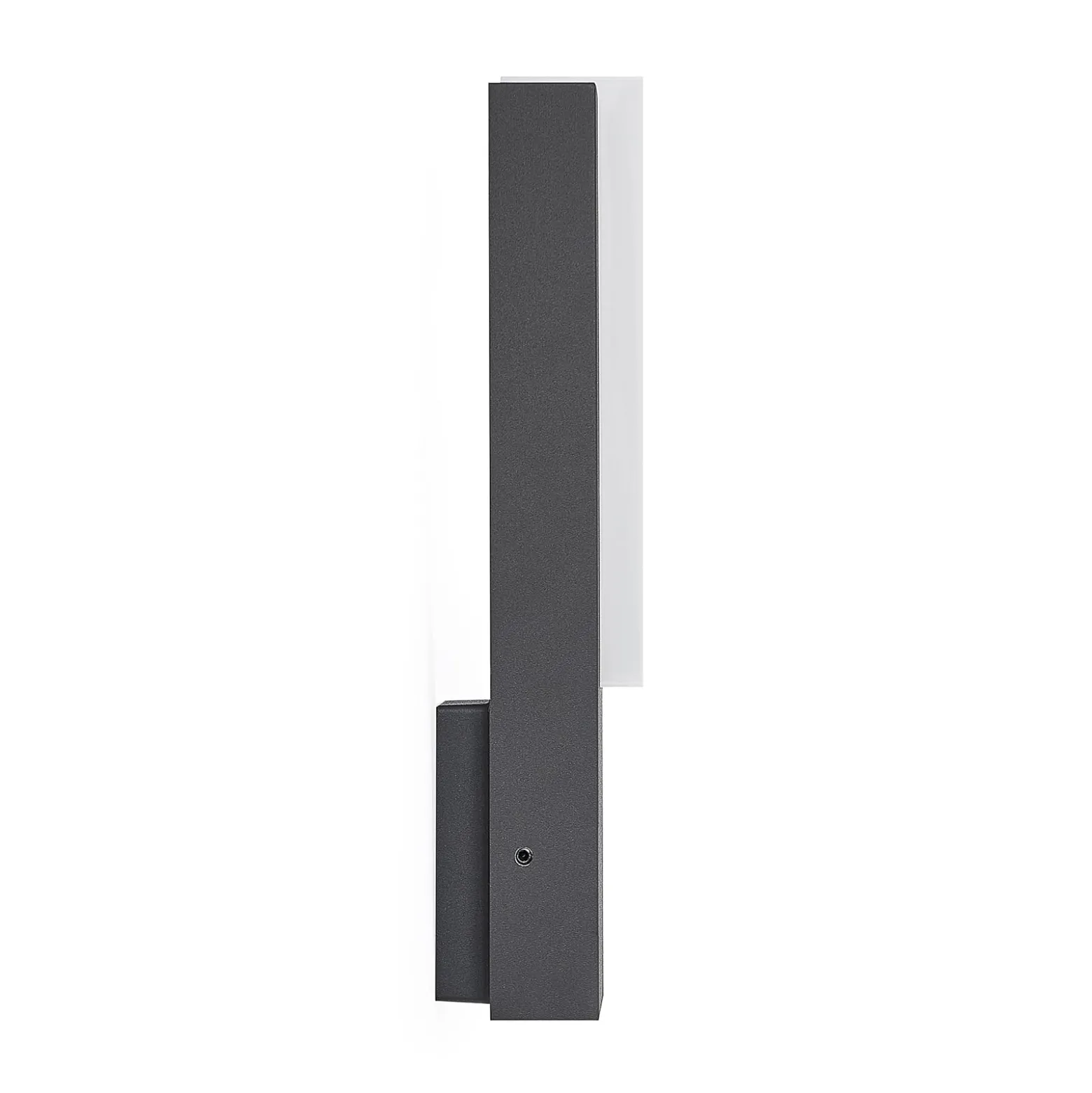 Lucande LED-ulkoseinävalaisin Virgalia, 31cm, antrasiitti, IP65