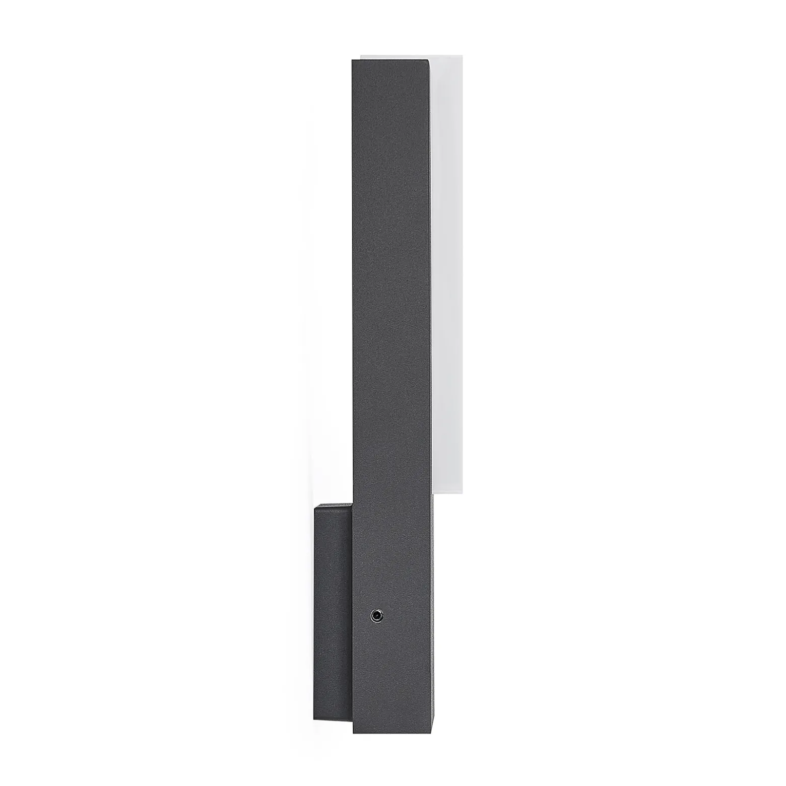 Lucande LED-ulkoseinävalaisin Virgalia, 31cm, antrasiitti, IP65